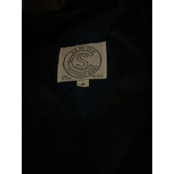 Be In The Current Seen Women Puffer Jacket Y2K M Metallic 70's 80's VTG Retro - Picture 3 of 6